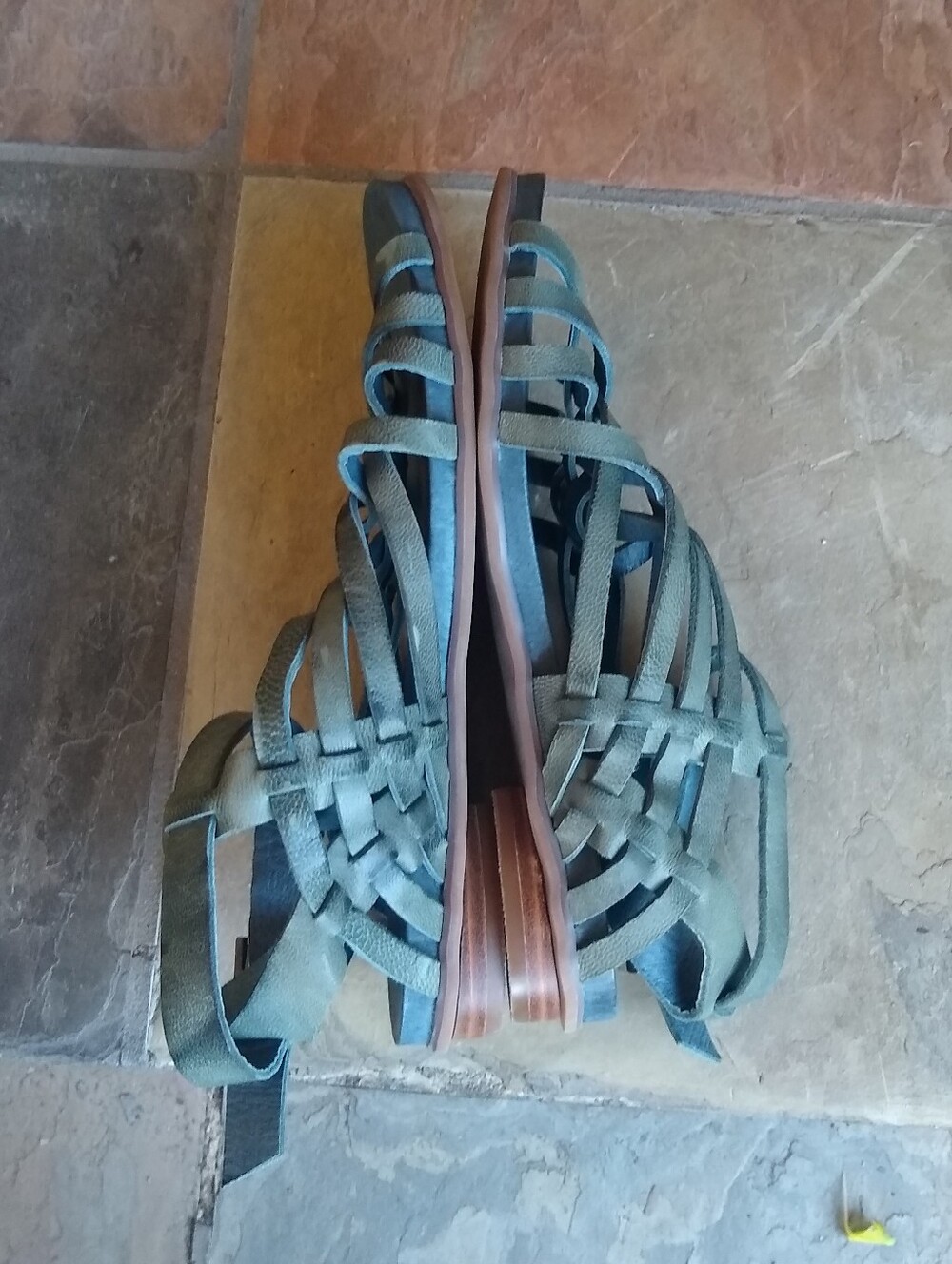 Like New ANTELOPE Rachel Gladiator Sandals EU 39 US 8-8.5 Worn 1x! - Picture 6 of 12